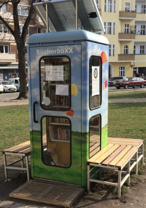 BücherboXX in der Hansastrasse