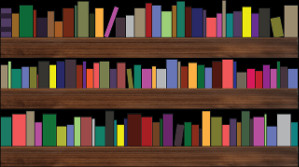 Büchertauschregal im Olof-Palme Zentrum