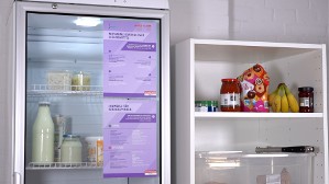 Lebensmittelverteiler Kühlschrank