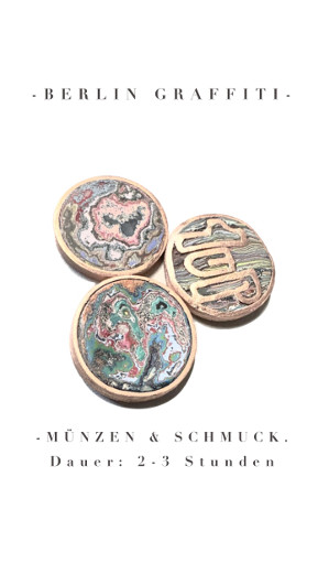 Coinz: Der Berliner Taler. Graffiti Münzen
