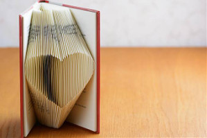 Bastel-Buch: Kunst aus alten Büchern