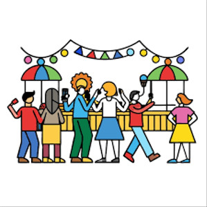 Nachbarschaftsfest in Pankow-*Infostand: Lebensmittelverschwendung? Nicht mit uns!