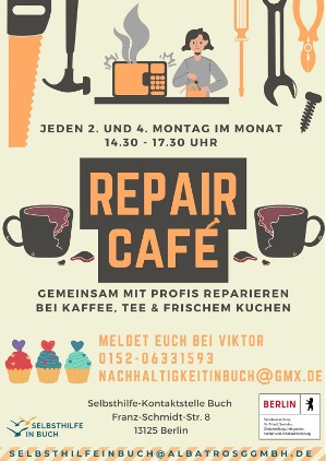 Repair Café im Bürgerhaus Buch