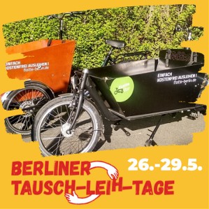 Lastenräder kostenfrei ausleihen in ganz Berlin